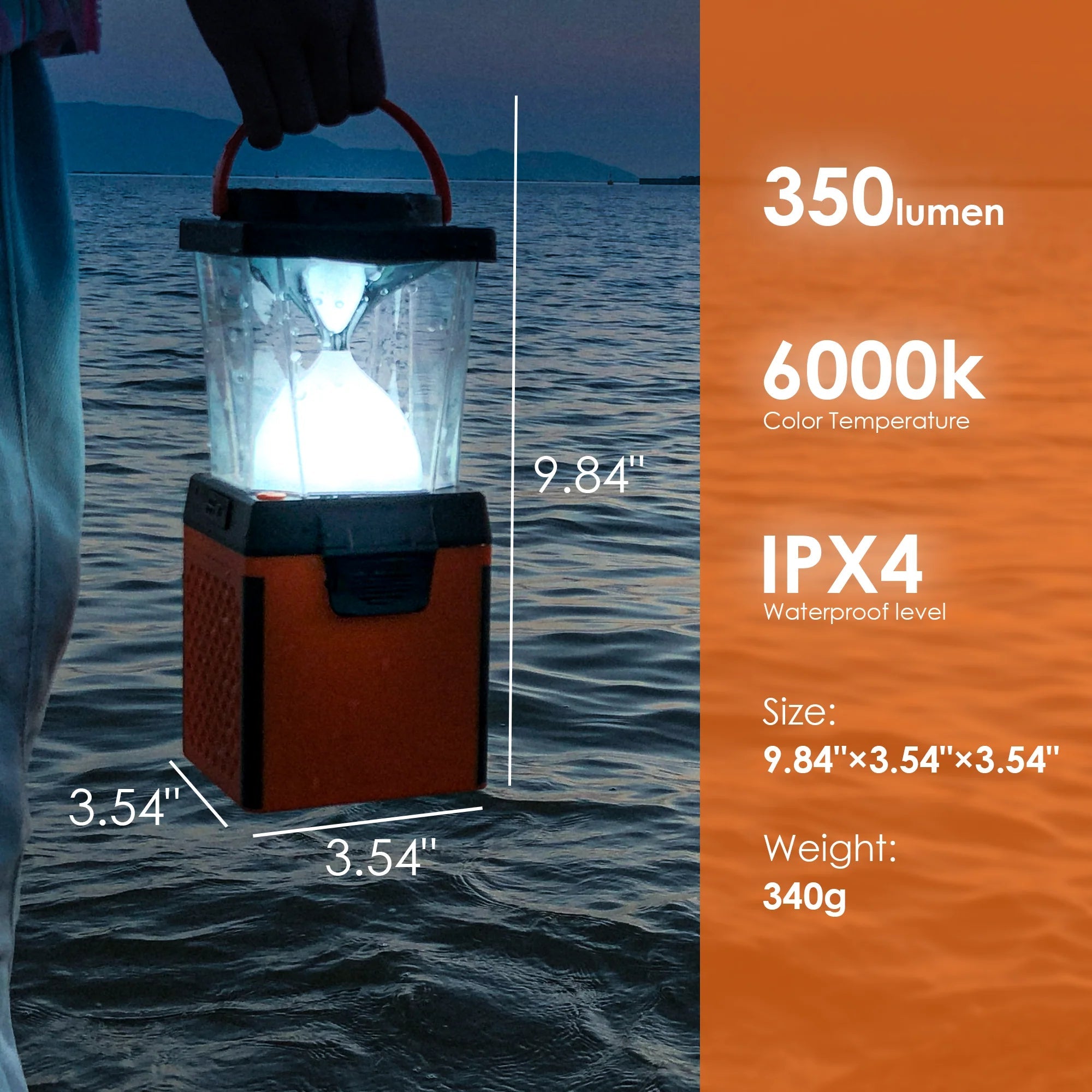 Hydrocell Salt Water Powered Lantern