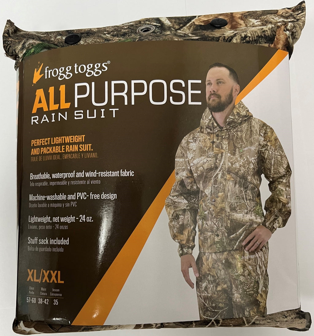 Men's Camouflage All-Purpose Rain Suit