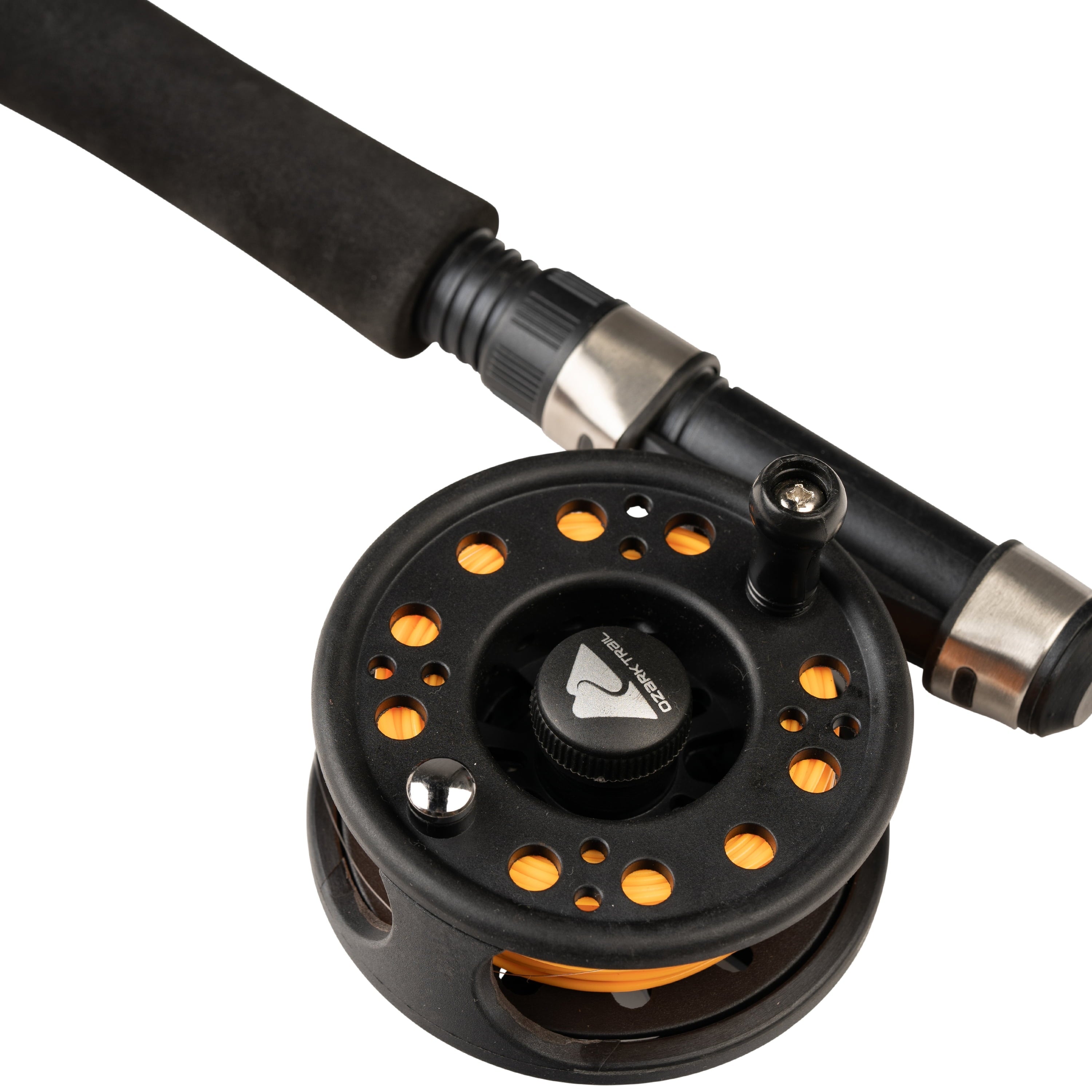 8-Foot 3-Piece Fly Fishing Rod and Reel Combo with Assorted Flies