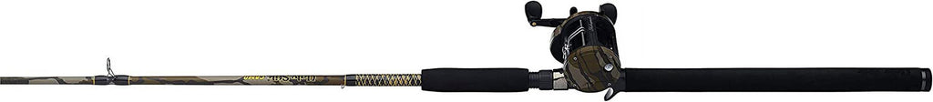7-Foot Camouflage Conventional Fishing Rod and Reel Casting Combo