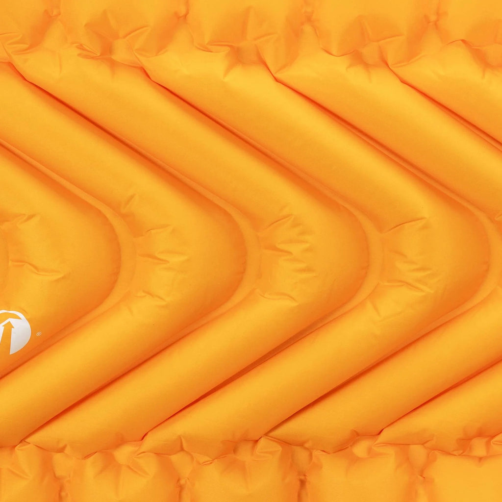 Insulated Static V2 Sleeping Pad, Lightweight 4-Season Camping Air Mattress for Warmth & Comfort, Saffron