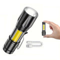 Mini Tactical Flashlight – 900 Lumen USB Rechargeable High Power EDC Camping & Emergency Torch | MilitaryKart