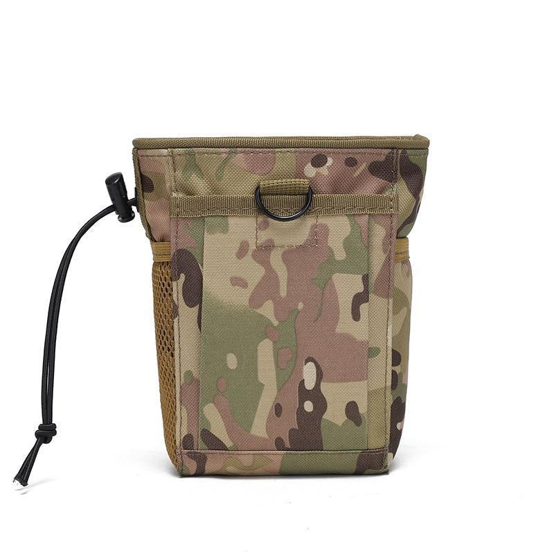 Outdoor MOLLE Tactical Bag – Dump Pouch & Magazine Pouch, EDC Utility Waist Pack for Shooting, Hunting, Airsoft & Survival