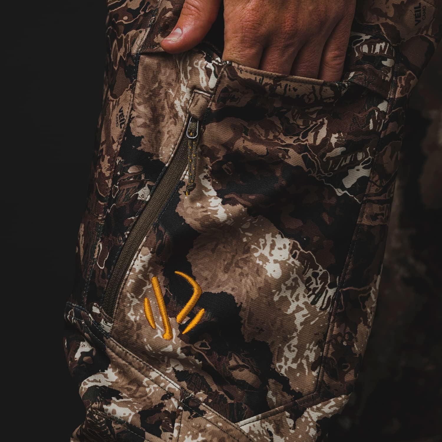 Men's Field Pant - Water Resistant Hunting Pants with 4-Way Stretch Movement