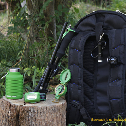 13-Piece Hiking Gear Set | Essential Outdoor Equipment