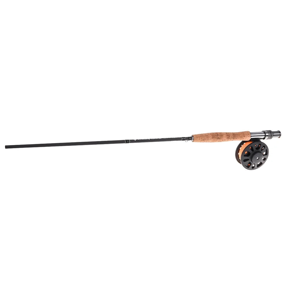 9-Foot Fly Fishing Rod and Reel Combo Set with Carry Bag, 10 Flies - Complete Starter Kit