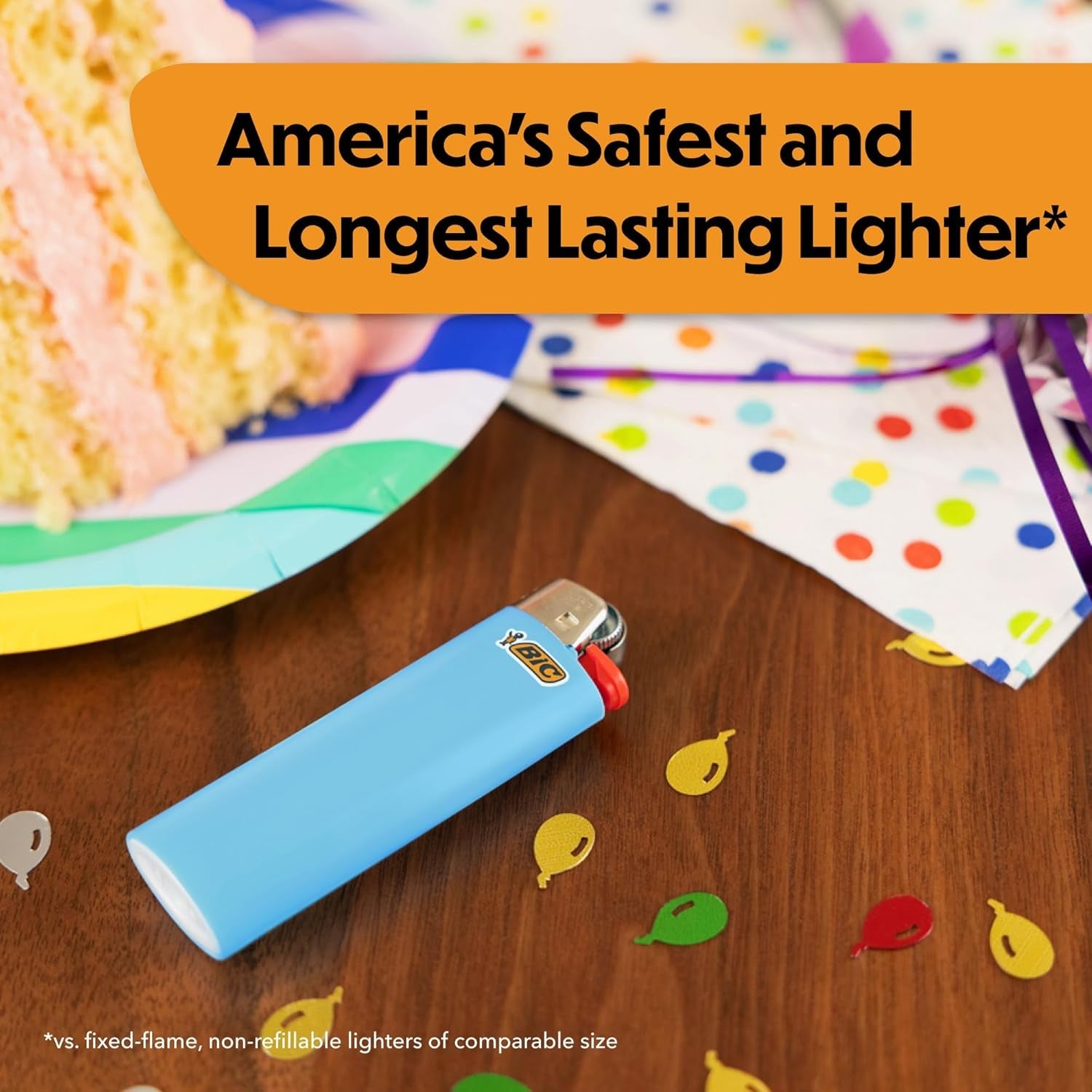 BIC Maxi Pocket Lighters, Dependable and Long-Lasting, Assorted Colors, 10-Pack (Colors May Vary)