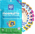 NATPAT Buzz Patch Mosquito Patch Stickers for Kids - Plant Based Ingredients, Non-Toxic - the Original All Natural Citronella Essential Oil Insect Patch, DEET Free, for Toddlers, Kids (48 Pack)