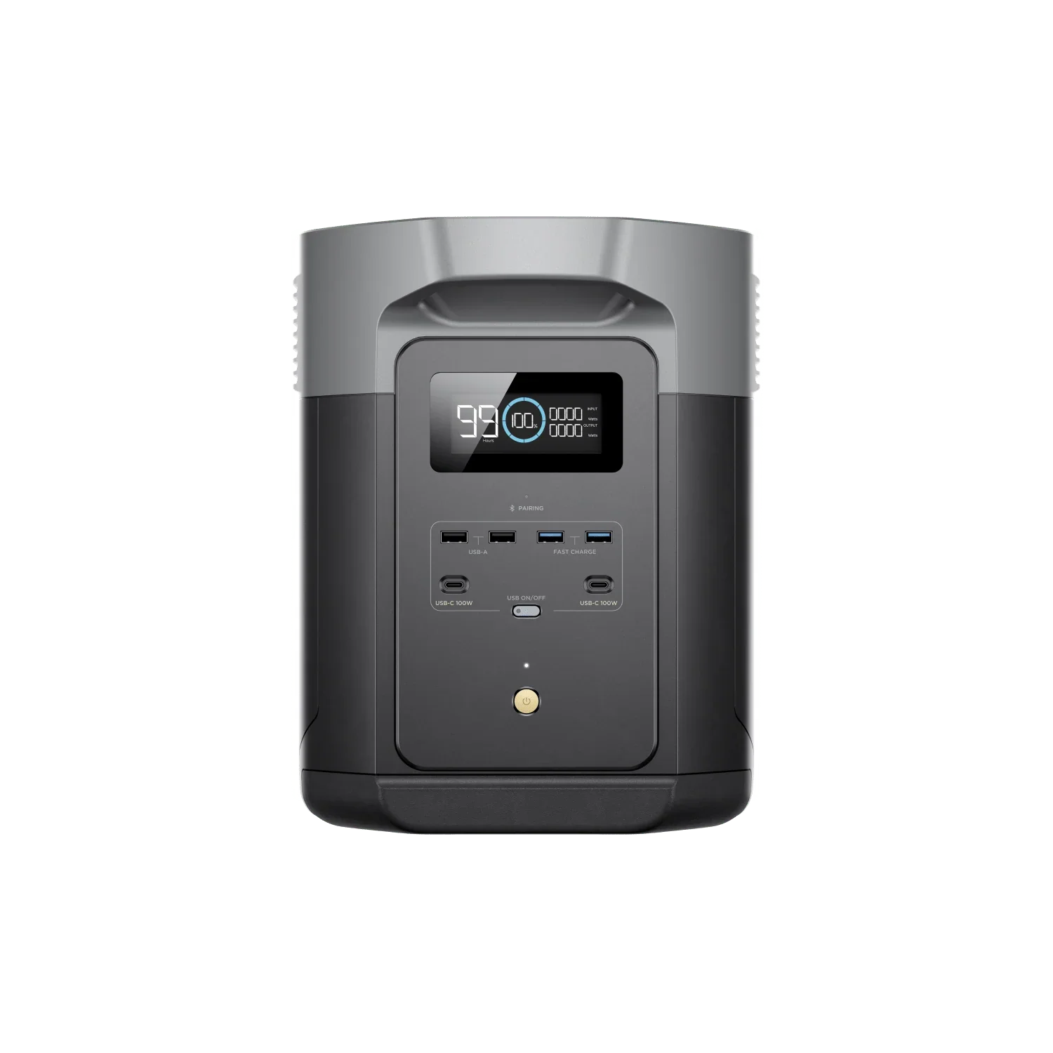 Ecoflow Portable Power Station DELTA 2 Max, 2400W LFP Solar Generator, 2046Wh Solar Powered Generator for Home Backup