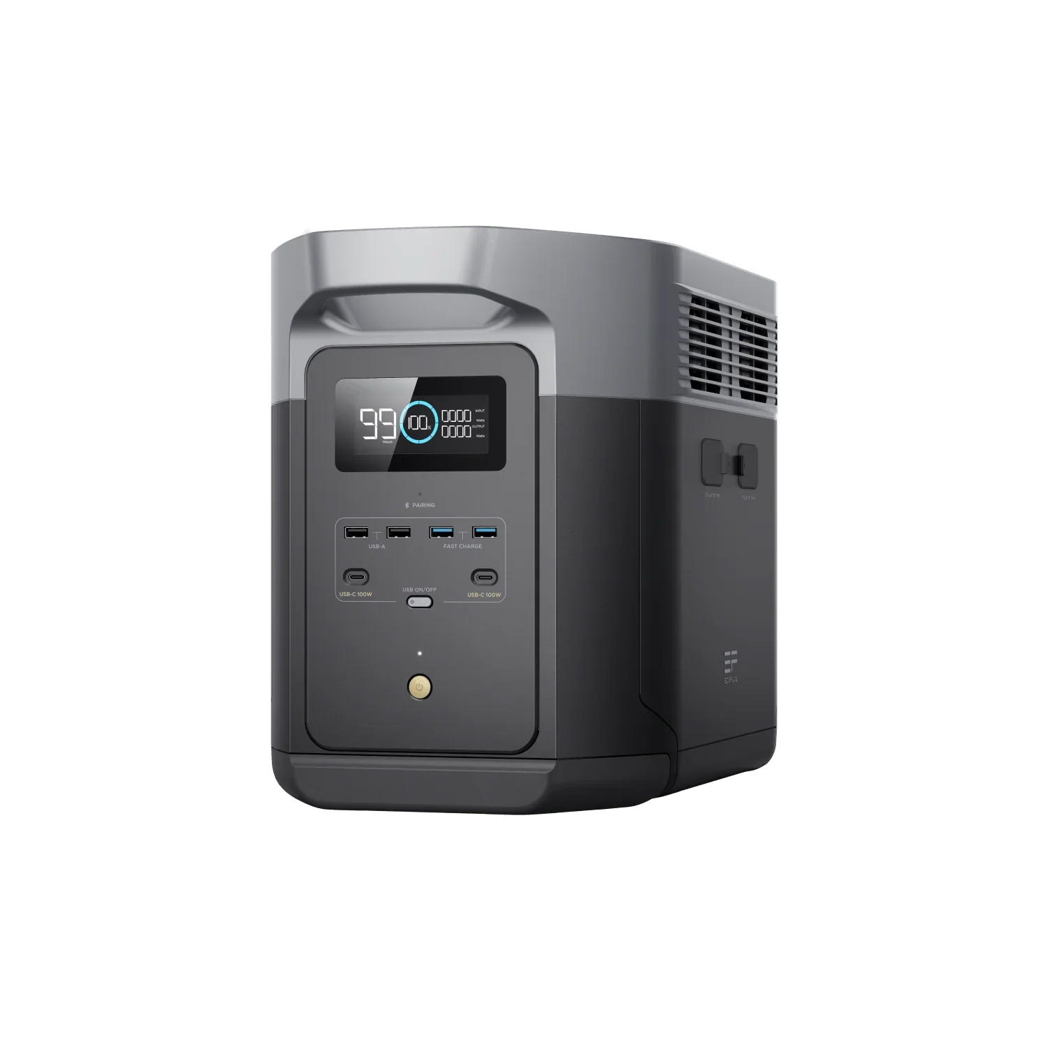 Ecoflow Portable Power Station DELTA 2 Max, 2400W LFP Solar Generator, 2046Wh Solar Powered Generator for Home Backup