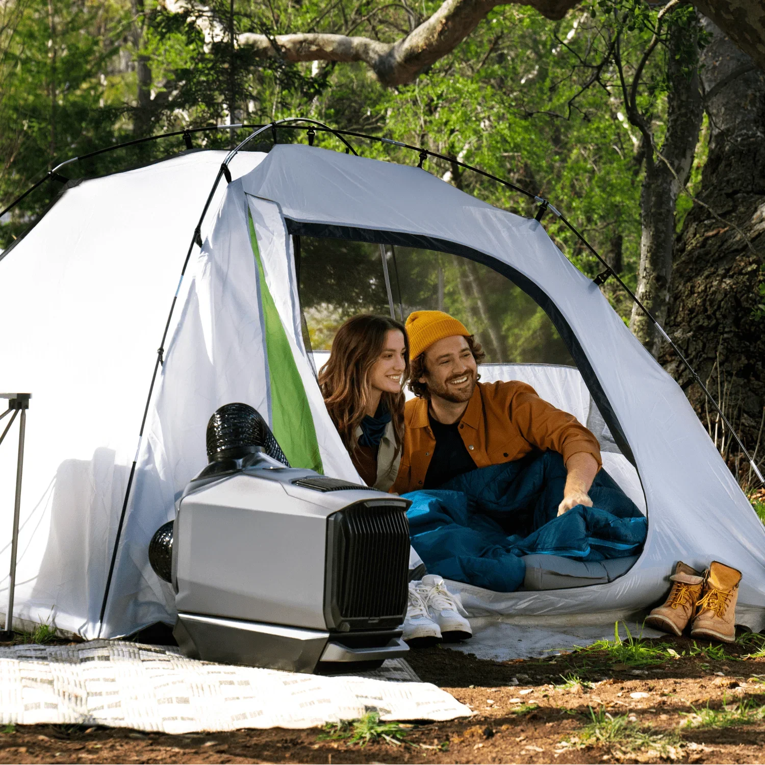 Ecoflow WAVE 3 Portable Air Conditioner with 160W Solar Panel Kits