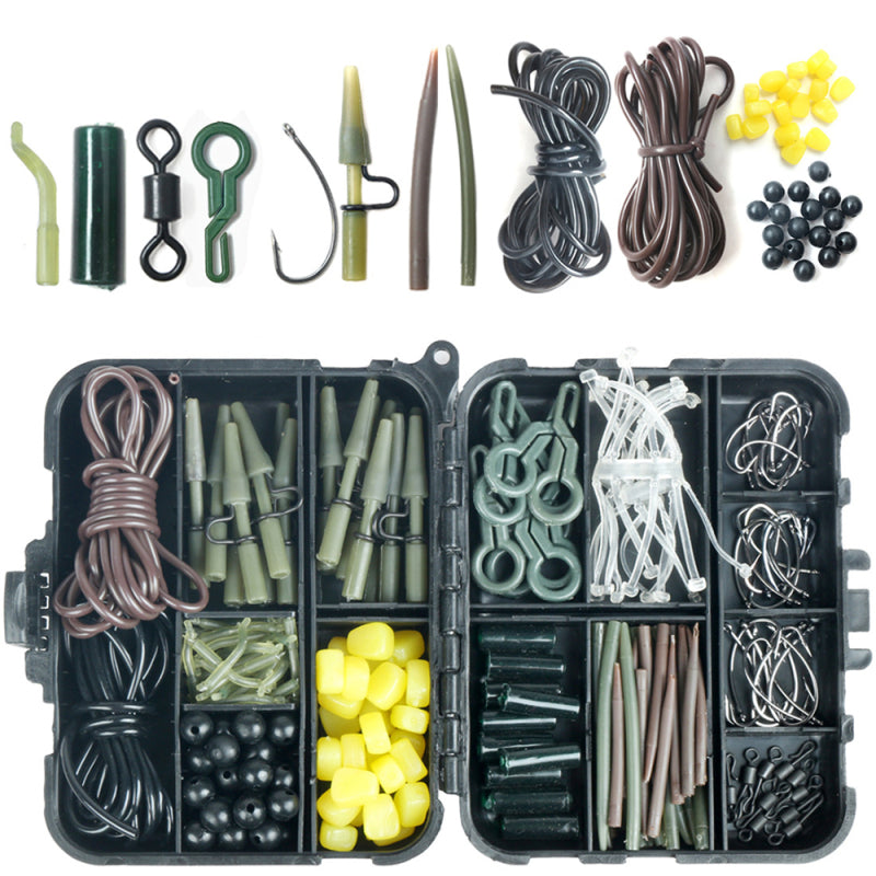 Comprehensive Carp Fishing Library with Essential Accessories