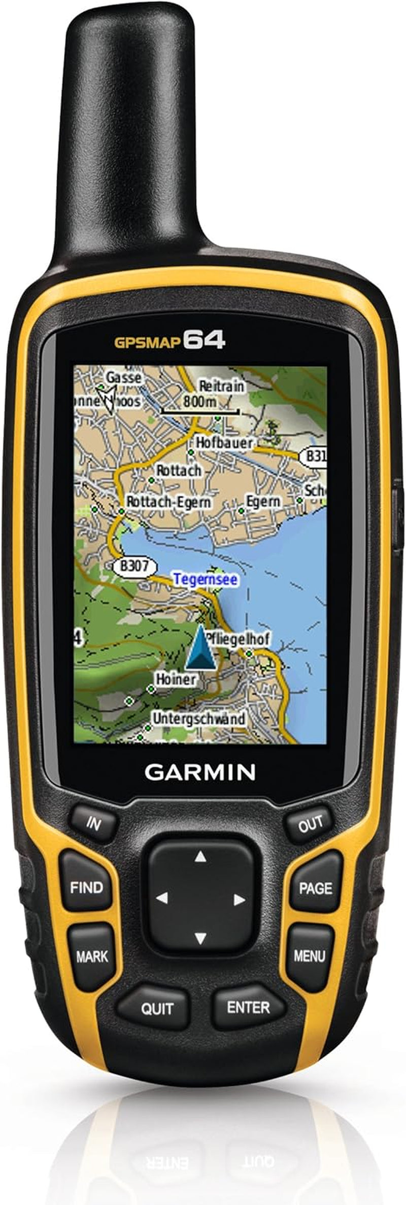 Garmin 010-01199-00 GPSMAP 64 Worldwide with High-Sensitivity GPS and GLONASS Receiver