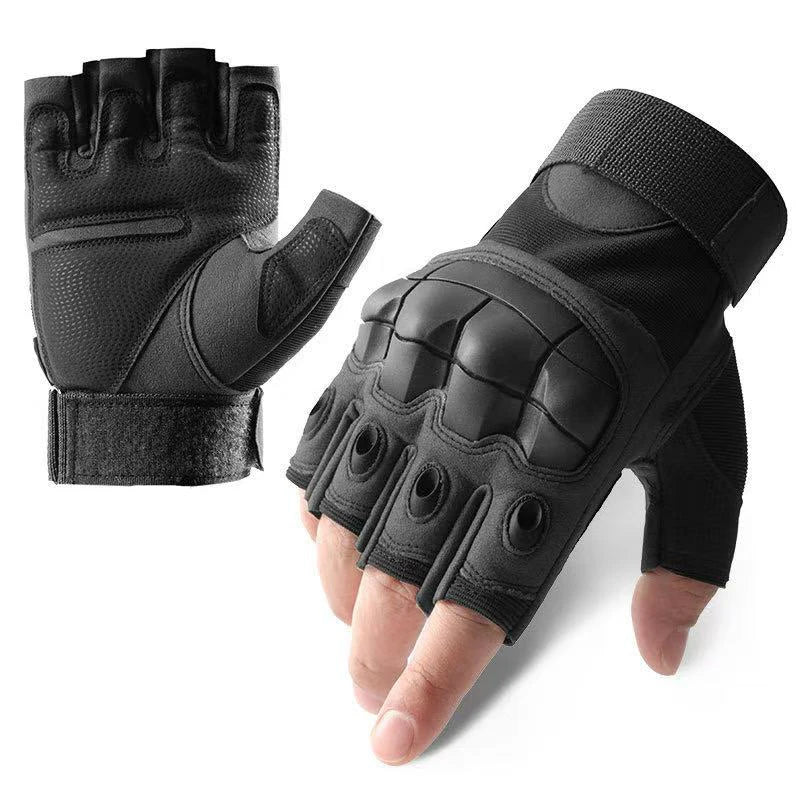 MilitaryKart Tactical Gloves – Hard Knuckle, Touchscreen, Full Finger & Fingerless Options