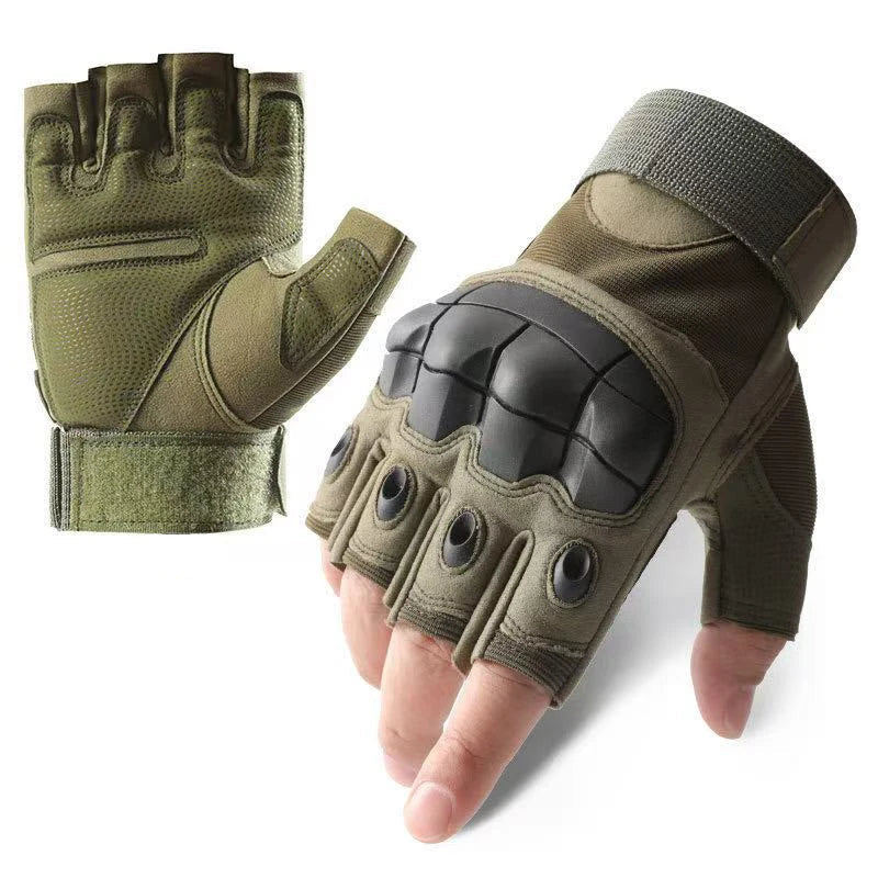 MilitaryKart Tactical Gloves – Hard Knuckle, Touchscreen, Full Finger & Fingerless Options