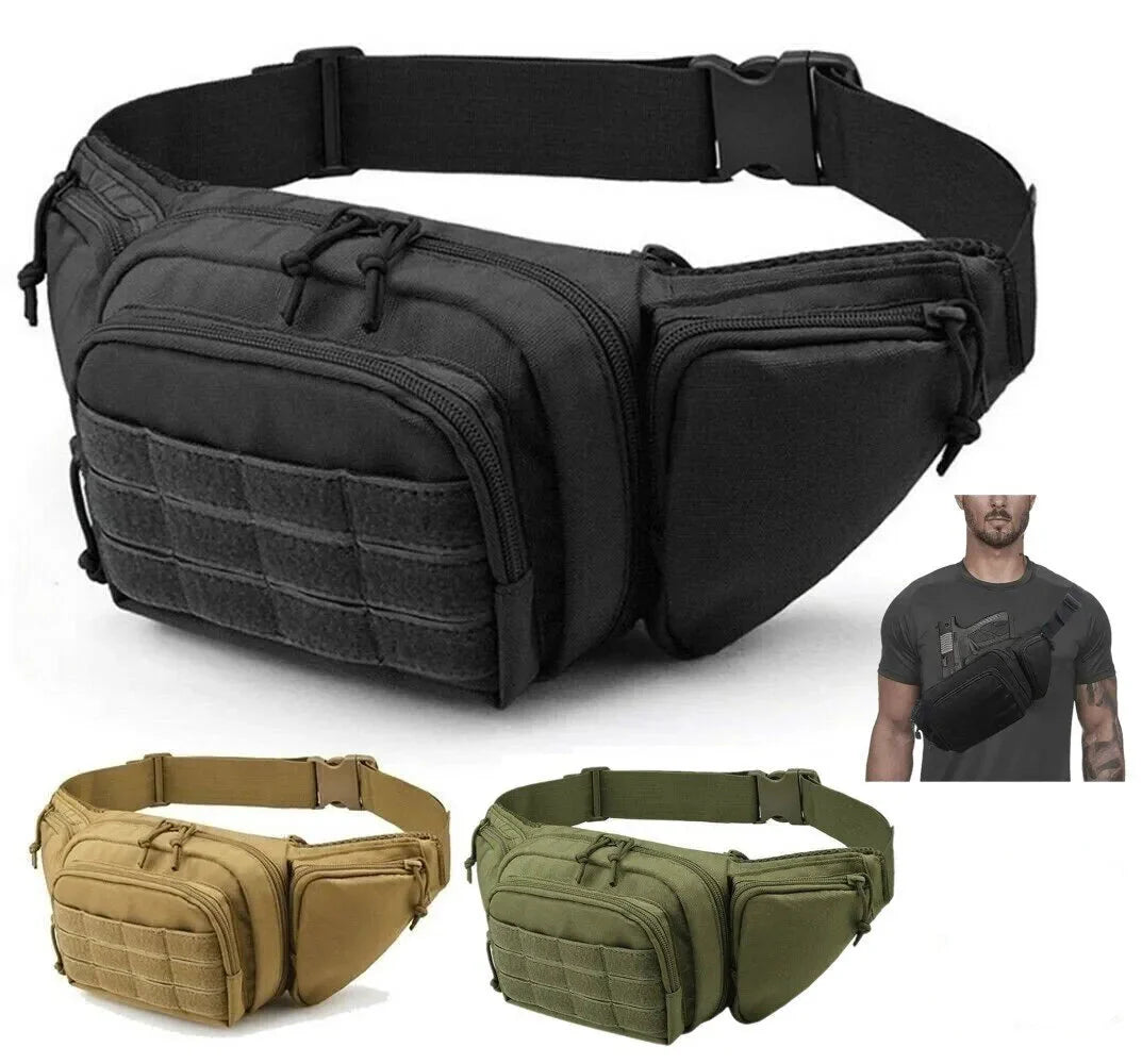 Tactical Waist Pack - Concealed Carry Fanny Pack Holster