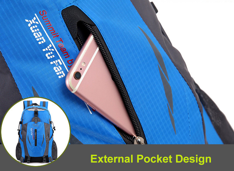 40L Outdoor Waterproof Hiking Backpack – Travel, Camping & Trekking Rucksack