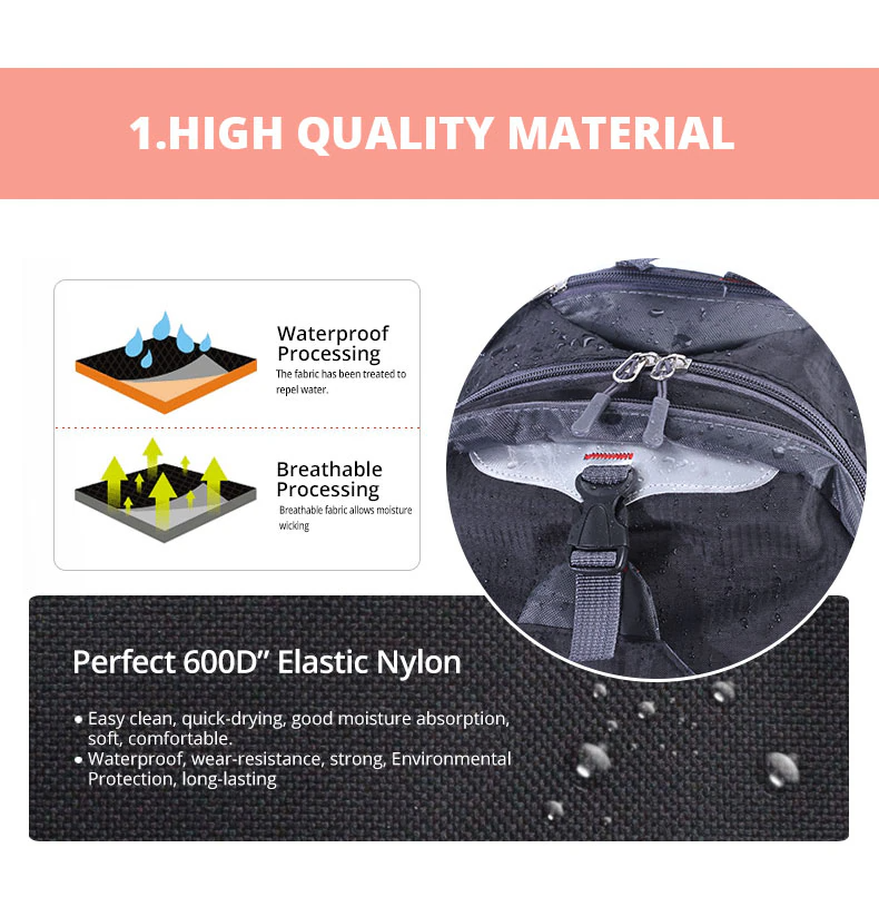40L Outdoor Waterproof Hiking Backpack – Travel, Camping & Trekking Rucksack