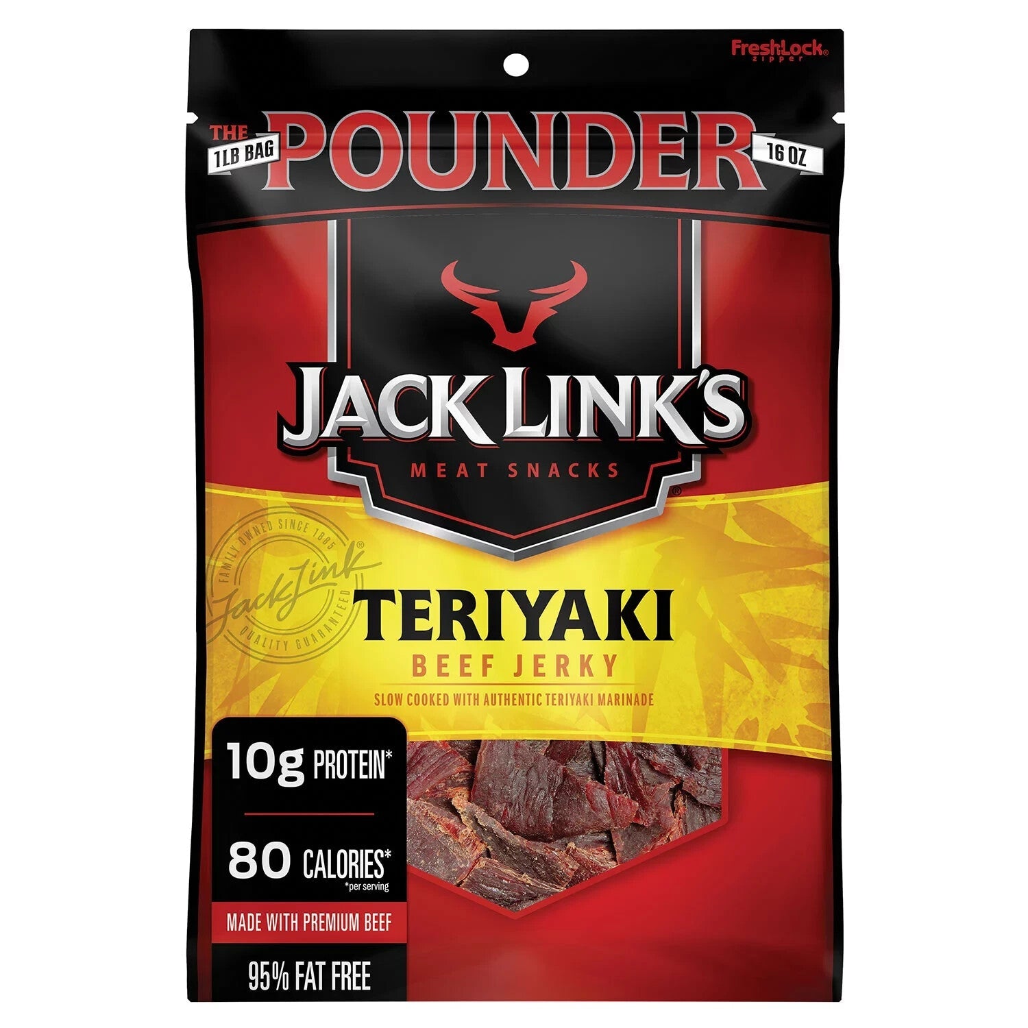Jack Link's Beef Jerky, Teriyaki 16 oz
