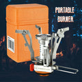 Portable Camping Gas Stove with Piezo Ignition – Ultralight Foldable Backpacking Burner (3000W)