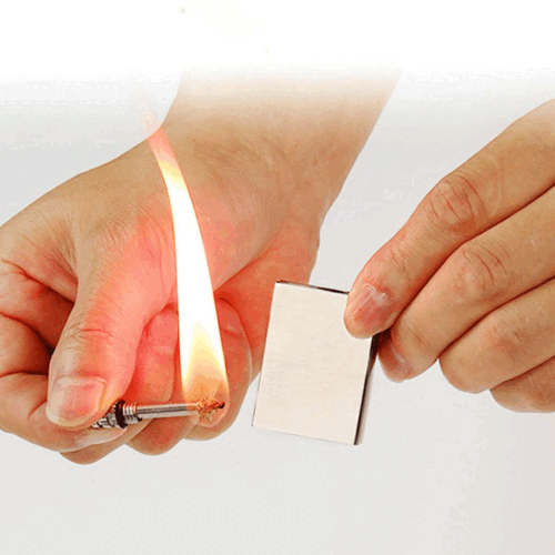 Emergency Fire Starter Kit – Flint Match Lighter Waterproof Magnesium Striker Survival Tool | MilitaryKart